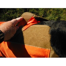 CUGA Vest Serious Protection for The Active Dog (MED, Orange/Coyote)