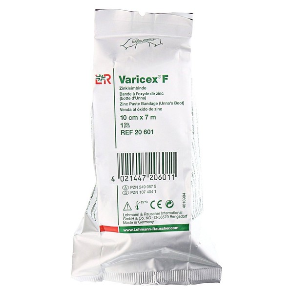 Varicex F Zinc Glue Bandage 10 cm x 7 m Pack of 1