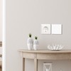 Pack of 2 Flush-Mounted Blind Covers, 8.6 x 8.6 cm,