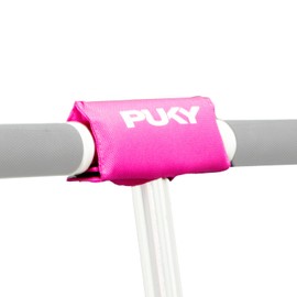 PUKY LP 2 Pink Handlebar Pads, Protection & Safety for Children, Easy Installation with Velcro Fastening, Compatible with LR M, LR1, LR 1L, Tricycles & Scooters, Robust & Durable