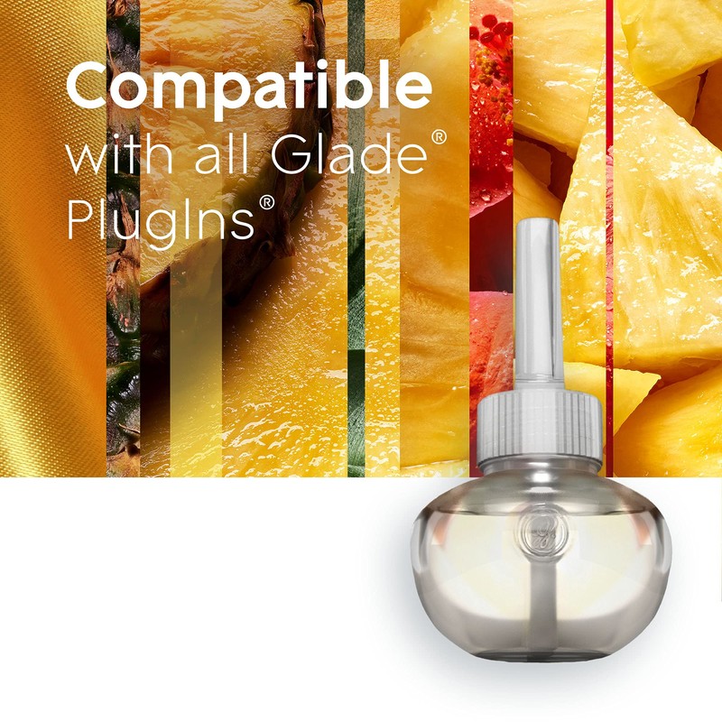 Glade PlugIns Refills Air Freshener, Scented and Essential Oils for