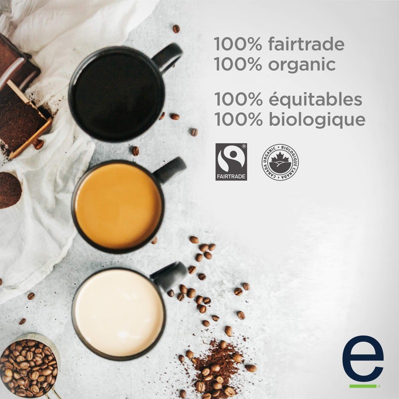 Ethical Bean Coffee Superdark French Roast Fairtrade Organic Coffee, 340g