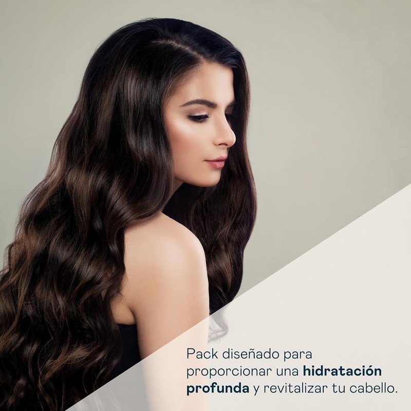 VALQUER Pack Ultra Hidratante Shampoo 1 L y Mascarilla 975