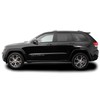 SlickMod Chrome Delete Blackout Vinyl Overlay for 2011-2021 Jeep Grand