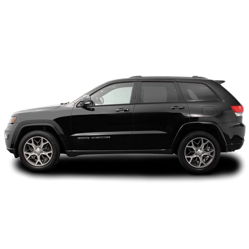 SlickMod Chrome Delete Blackout Vinyl Overlay for 2011-2021 Jeep Grand