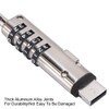 EBTOOLS - Bloqueo de cable de seguridad para computadora, 4