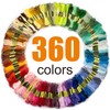 LOVIMAG Embroidery Floss 250 Skeins Per Pack for Cross Stitch