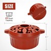 G GOOD GAIN Wood Stove Steamer - Cast Iron Round