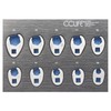 CCLIFE 10-Piece Crowfoot Wrench Crowfoot Wrench Socket Spanner Torque 1/2