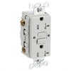 Gfci Receptacle, 20A, 125Vac, 5-20R, Gray