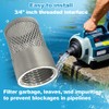 COTONLAKE 3/4" 304 stainless steel filter head with internal thread