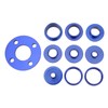 10 Pcs Set Router Template Guides Bushing High Strength Aluminum