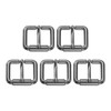 SUIKIHUM 5 Pack Roller Belt Buckle, 0.8 Inch Single Prong