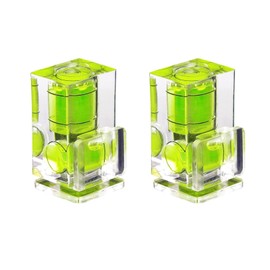 Camera Spirit Level 2-Axis Bubble Hot Shoe Flash Hot Shoe, Fit Almost All Photography DSLR SLR Camera