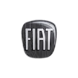 Fiat 14188A 3D Sticker Dolbò Logo Black 90 x 81 mm