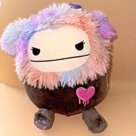 Squishmallows NWT Original Squishmallows 8" Frumpy The Bigfoot Valentine Heart Squishdate 5/24