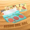 Yuya - Republic Cosmetics Paleta de Rubores Tres Tonos Besos