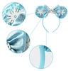 Mouse Ears Headband Bow Glitter Princess Costume Hair Accessories for