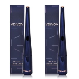 VDIVOV Eye Cut Liquid Liner Black 3.6g x 2 / 비디보브 아이컷 리퀴드 라이너 블랙 3.6g X 2개