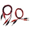 Blomiky 1M 1 Red and 1 Black 2 Wire Alligator