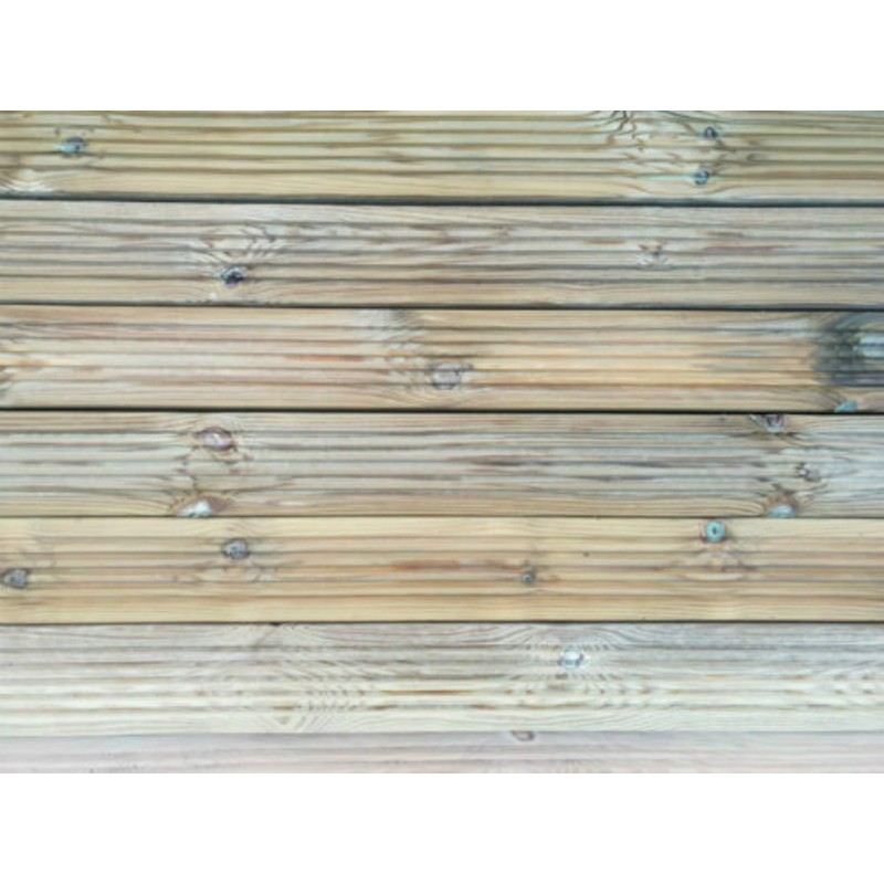 Pressure Treated Decking Board 100mm x 22mm (95mm x 19mm)