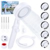 RV Shower Head with Hose, 5+1 Mode High Pressure Shower
