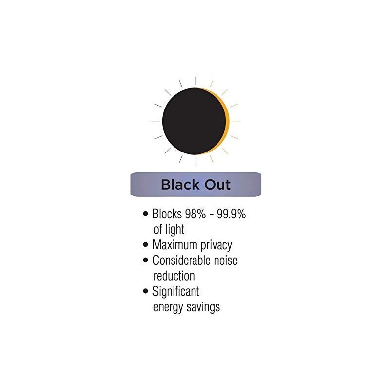 Eclipse 16432037063SKY Naya - Panel para Ventana, Gris, 37x63, 1,