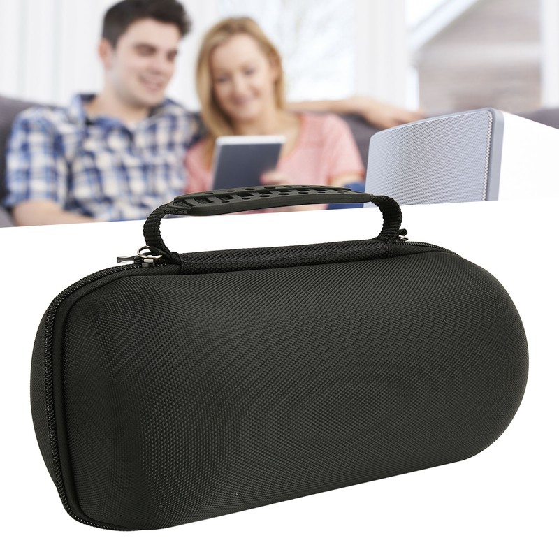 BT Speaker Carrying Case Hard Shell Shock Absorbing Protective Wireless