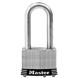 Master Lock 5SSKADLH Padlock, Keyed, Outdoor, Weatherproof, Rustproof, Width 2.0 inches (51 mm), Hanging Height Inner Diameter 2.0 inches (51 mm), Stainless Steel Security
