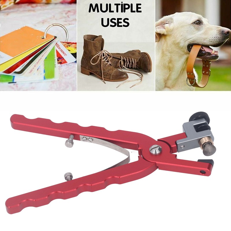 Hole Punch Pliers Ergonomic Labor Saving Aluminum Alloy Watch Band
