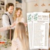 Minimalism Party Bridal Shower Games, Wedding Shoe Game, Botanical Eucalyptus