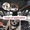 NIYATA 60 Pcs Car U Shape Screw Cage Nuts Clips