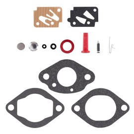 Carburetor Carb Rebuild Kit for Eska Sears Ted Williams Tecumseh Outboard Motor 1961-1987 1.2 3 3.5 4.5 5.5 7 7.5 9.9 10.5 15 7.5TG 7TG HP DI-52027 52030 52026 1-Cyl.