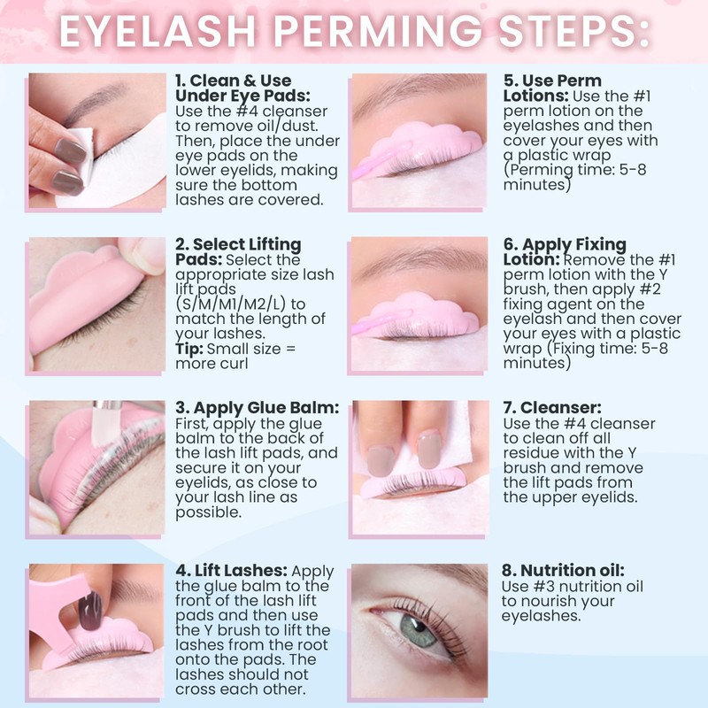 Lash Lift Kit + Brow Lamination Kit + 2-in-1 Solution