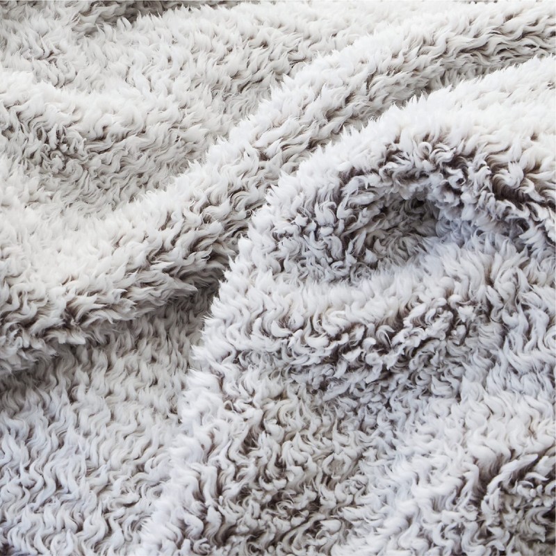 Bedsure Blanket Sofa Cuddly Blanket - Warm Sherpa Sofa Throw