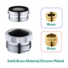 Ceaeso Faucet To Garden Hose Adapter With Aerator,Sink Faucet To