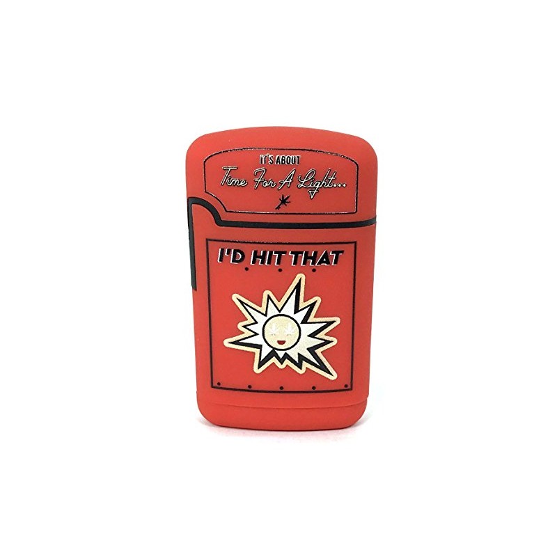 Smokemoji Jet Flame Torch Lighter Adjustable Flame Windproof Butane Refillable