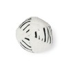 Karlie Plush Ball Toy, 11 cm, White/Black