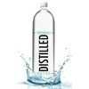 PREMIUM DISTILLED WATER | 1.5 Liter/ 50.7oz Big bottles 12