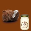 Vela Aromatica de Coco, cera de soya 390 gramos 14