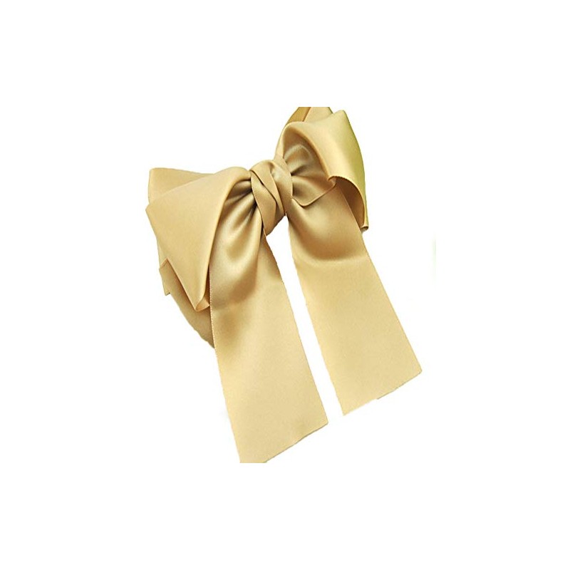 kinkostore Large Ribbon Barrette, Hair Access, Satin Easy, Hair Arrangement
