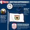 Anley Rip-Proof Double Sided 3-Ply West Virginia State Flag 3x5