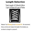 BGXW Thin Flat Leopard Cow Print Shoelaces Camouflage Shoe Laces