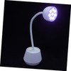 Vaguelly Gooseneck Nail Lamp Gel Light for Nails Light Intensity
