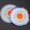 1920Pcs Pearl Head Pins Color Pinwheel Cloth Fixing Bouquet Decoration