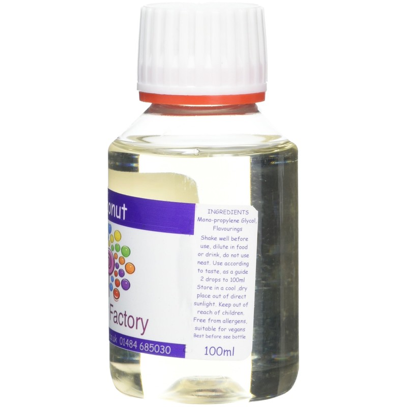 Flavour Factory Coconut Intense Food Flavouring, 100 ml