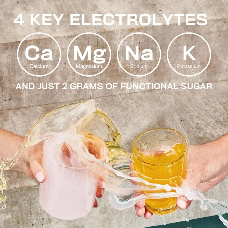 Gainful Hydration Packets Variety Pack, Decaffeinated with Key Electrolytes, Magnesium