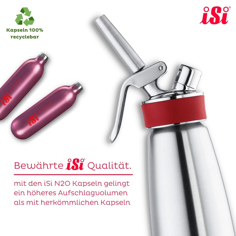iSi - 2726 Whipper Cap for Cream Dispenser - Dishwasher-safe