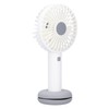 White Donut Shaped Small Fan Portable LED Night Light with