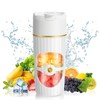 Glass USB-C Portable Blender - 8-Blade Cordless Smoothie Maker &
